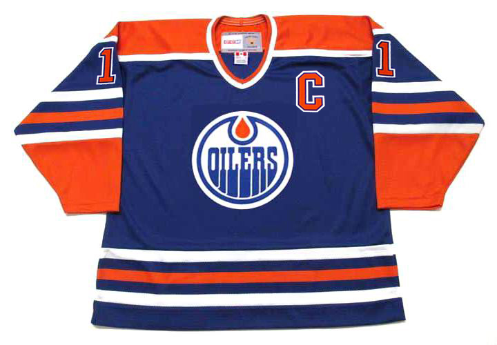 Oilers old jersey