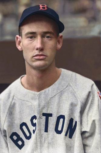 TED WILLIAMS  Boston Red Sox 1939 Home Majestic Throwback