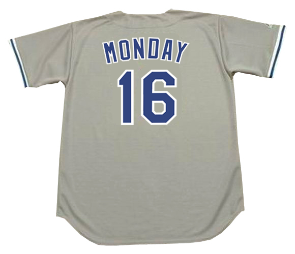RICK MONDAY Los Angeles Dodgers 1981 Majestic Throwback Away