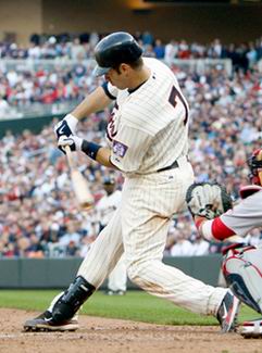 JOE MAUER Minnesota Twins Majestic Cooperstown Throwback Home