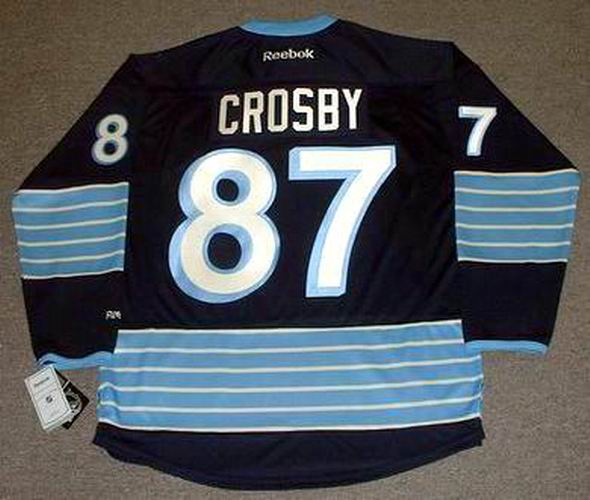 Sidney CROSBY Signed Pittsburgh Penguins 2011 Winter Classic Jersey