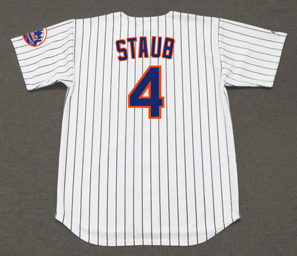 Mail Day!! Got a great deal on this 2018 Mets road blue jersey with the Rusty  Staub memorial patch. : r/baseballunis