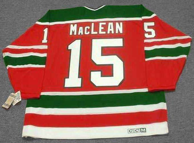 New Jersey Devils John Maclean Throwback Green Jersey