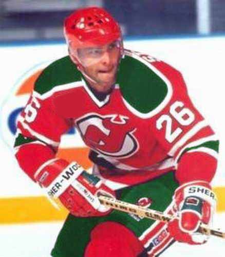 Lot Detail - 1990-1992 Paul Stastny New Jersey Devils Jersey & Tackla  Soviet Union CCCP Jersey(MEARS LOA)