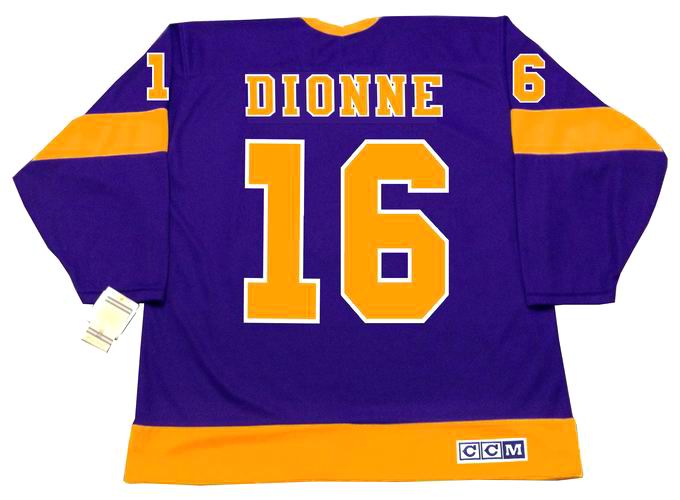 CCM MARCEL DIONNE Los Angeles Kings 1978 Vintage Hockey Jersey