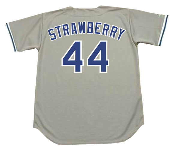 Vintage MLB (Nutmeg) - Dodgers Darryl Strawberry Stat T-Shirt 1990