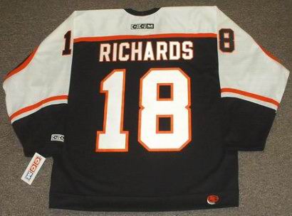 Signed Mike Richards Jersey NHL LA Kings Reebok Stanley Cup 2012