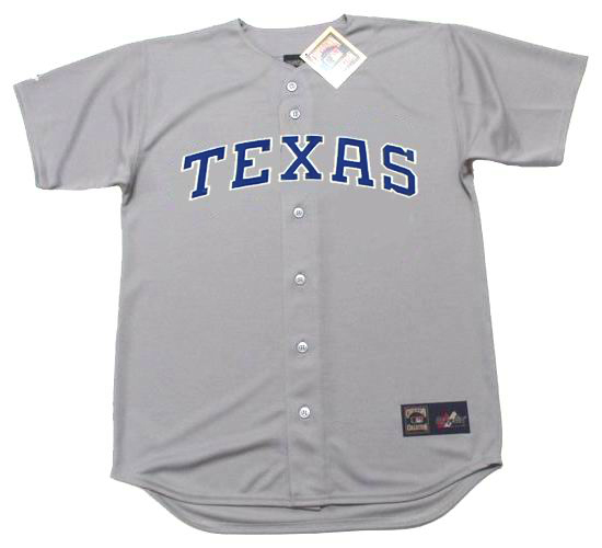 TEXAS RANGERS 1990's Majestic Throwback Away Baseball Jersey