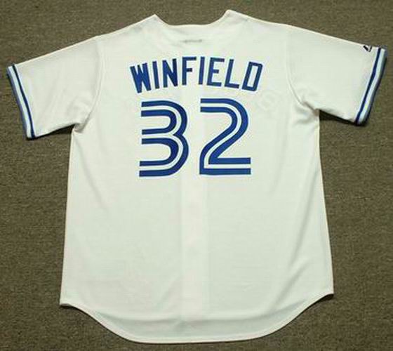 Dave Winfield Jersey - 1992 Toronto Blue Jays Cooperstown Home Baseball  Jersey