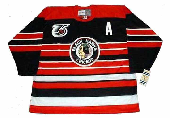 CCM Jeremy Roenick Chicago Blackhawks Authentic 75TH Anniversary