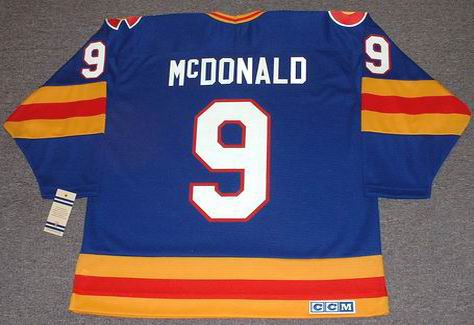 LANNY MCDONALD Colorado Rockies 1980 CCM Vintage Throwback NHL