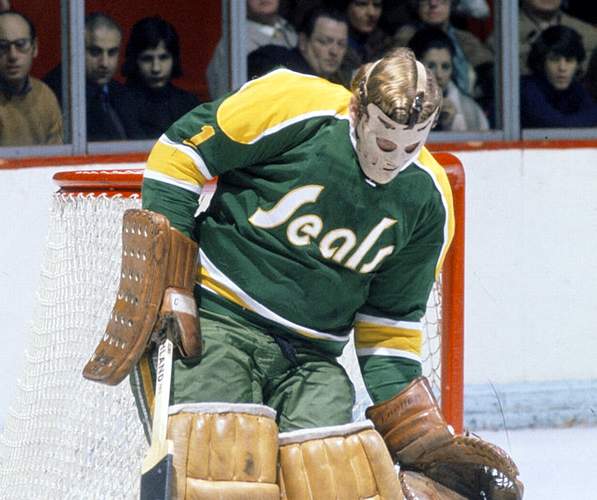 OAKLAND SEALS  1960's Away CCM Customized NHL Throwback Jersey