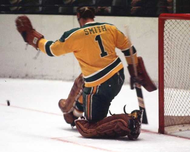 Gary Smith 1970 California Golden Seals Vintage Throwback NHL Jersey