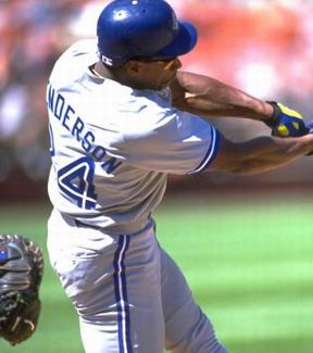Rickey Henderson 1993 Toronto Blue Jays Cooperstown World Series