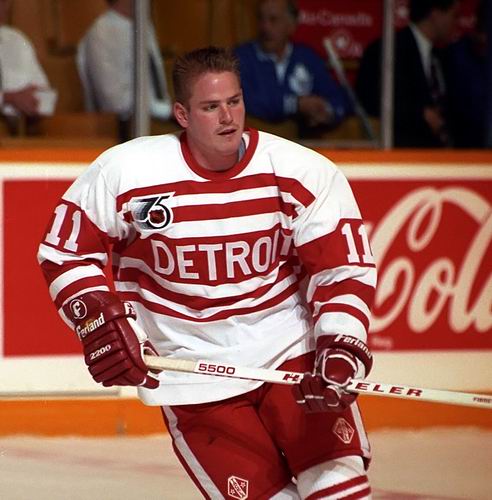 Detroit Red Wings 1992 Vintage Hockey Jerseys