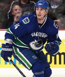 Vancouver Canucks Alexandre Burrows 40th Anniversary Throwback NHL Hockey  Jersey