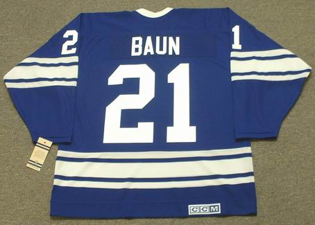 BOBBY BAUN Toronto Maple Leafs 1967 CCM Vintage Throwback NHL