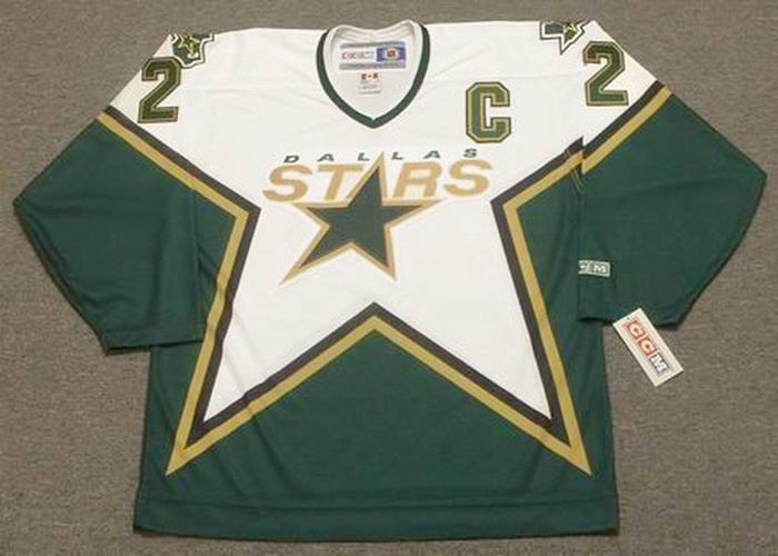 ED BELFOUR Dallas Stars 1999 CCM Throwback Home NHL Jersey - Custom  Throwback Jerseys
