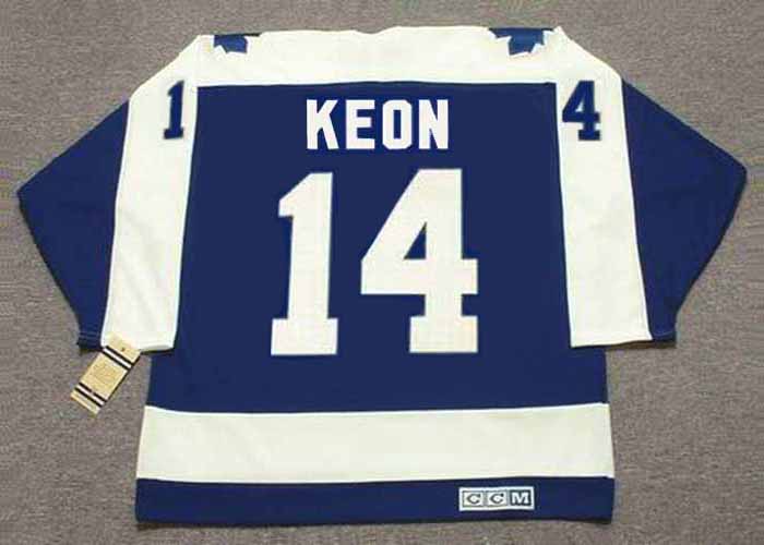 DAVE KEON | Toronto Maple Leafs 1970 CCM Throwback NHL Hockey Jersey
