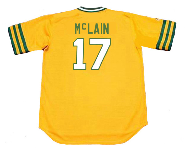70s Oakland A's Yellow MLB Faded Jersey