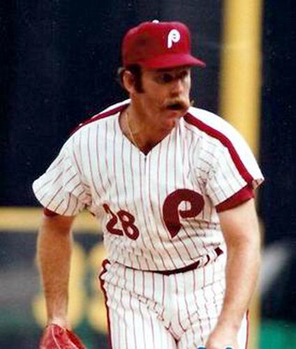 SPARKY LYLE Philadelphia Phillies 1981 Majestic Cooperstown Throwback Home  Baseball Jersey - Custom Throwback Jerseys