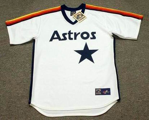 1980's Bill Doran & Dickie Thon Game Worn Houston Astros Jerseys, Lot  #83396