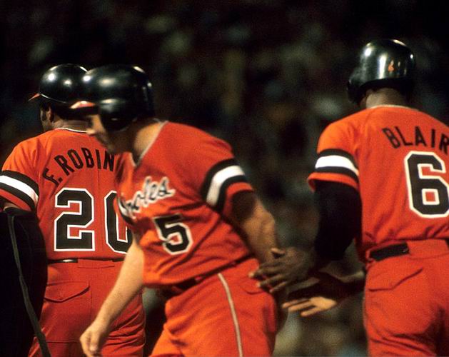 Custom 1979 Baltimore Orioles Alternate Majestic Throwback MLB Baseball  Jersey