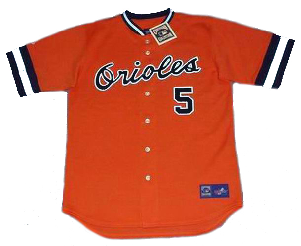 Vintage Baltimore Orioles Jackie Robinson Baseball Jersey Authentic Sewn  Pro Cut