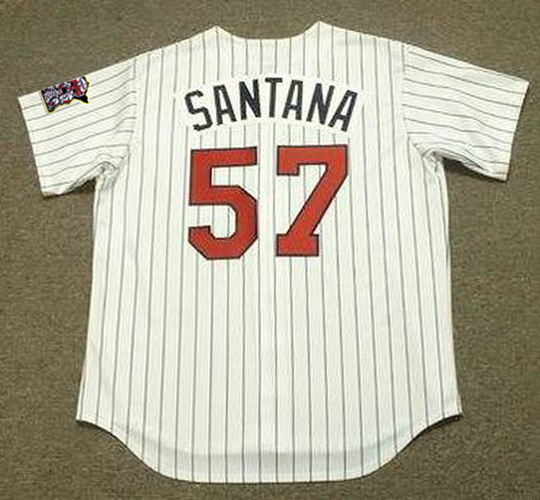 Lot Detail - 2003 Johan Santana Minnesota Twins Game-Used Home Jersey