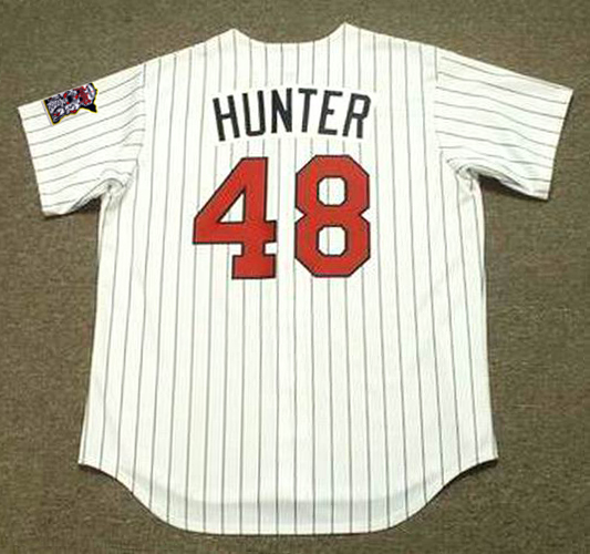 Cheap discount vintage Hunter twins baseball jerseys minnesota