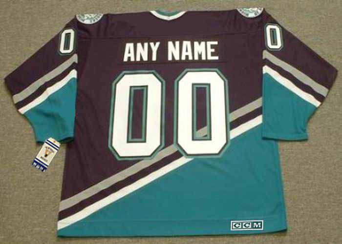 Anaheim Ducks Retro Alternate Hockey Hoodie - S / Teal / Polyester