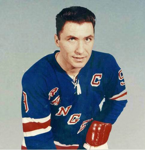 Andy Bathgate Jersey - New York Rangers 1960 Home Throwback NHL