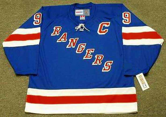NHL New York Rangers 1965-66 uniform and jersey original art