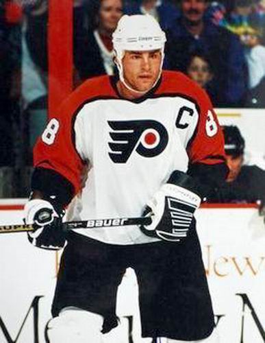 90's Eric Lindros Philadelphia Flyers CCM Black Alternate NHL Jersey Size  Large Autographed – Rare VNTG