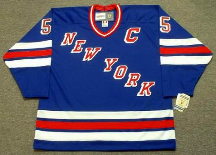 Barry Beck 1983 New York Rangers Home NHL Throwback Hockey Jersey