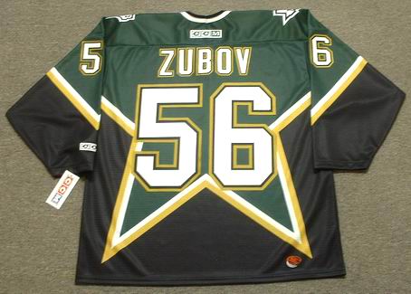 1999-00 Sergei Zubov Dallas Stars Stanley Cup Finals Game Worn Jersey -  2000 Stanley Cup Finals - Team Letter