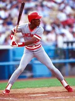 Eric Davis 1987 Cincinnati Reds Cooperstown Vintage Away Throwback