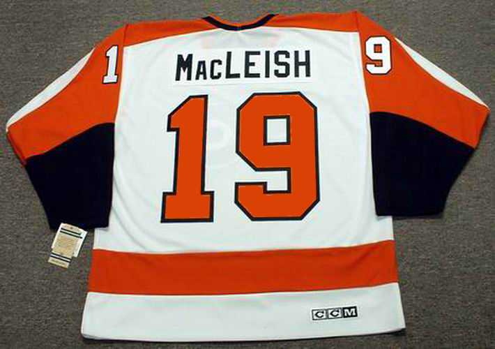 Rick Macleish Signed 8x10 Philadelphia Flyers Photo JSA AL44277