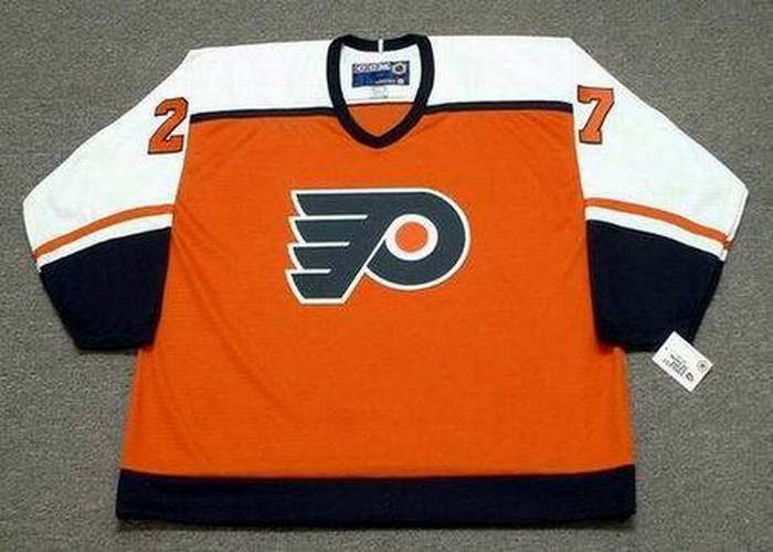 RON HEXTALL Philadelphia Flyers CCM Vintage Throwback Away NHL