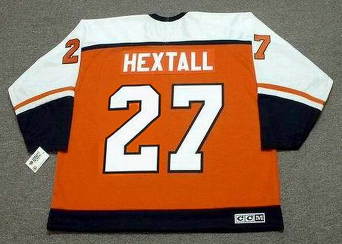 Ron Hextall Philadelphia Flyers Autographed Orange Retro CCM Hockey Jersey  - NHL Auctions