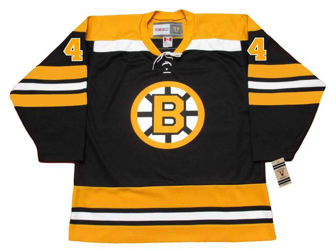 Chicago Blackhawks No4 Bobby Orr Black Classic Stitched Jersey