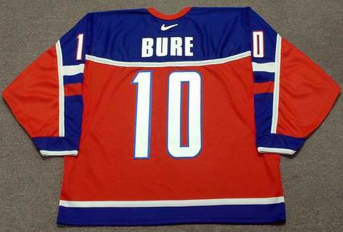 Pavel Bure 2001 Signed NHL All-Star Team Worlds 2nd Period Game Worn Used  Jersey