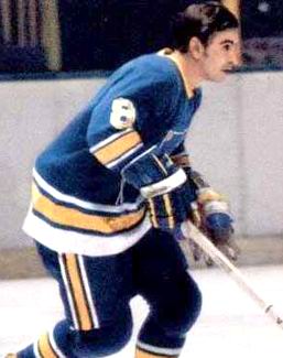 Bob Plager 1967 St. Louis Blues Vintage Away Throwback NHL Hockey