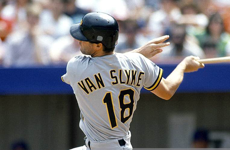 Andy Van Slyke Jersey - 1992 Pittsburgh Pirates Away Throwback MLB Baseball  Jersey