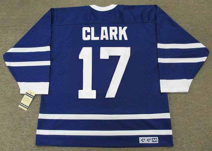 WENDEL CLARK  Toronto Maple Leafs 1991 CCM Throwback NHL Hockey
