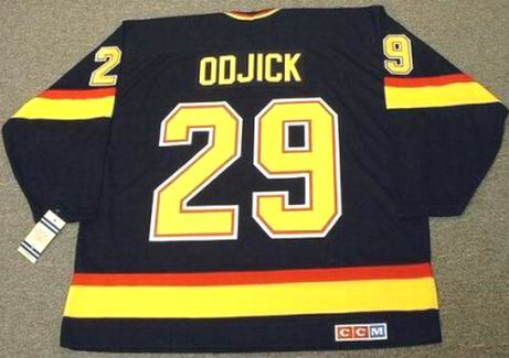 1994-95 Gino Odjick Vancouver Canucks Game Worn Jersey – “Canucks