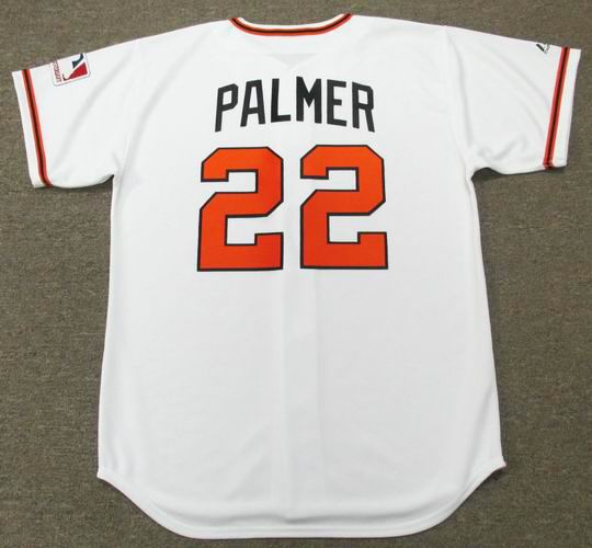 MAJESTIC  JIM PALMER Baltimore Orioles 1969 Cooperstown Baseball