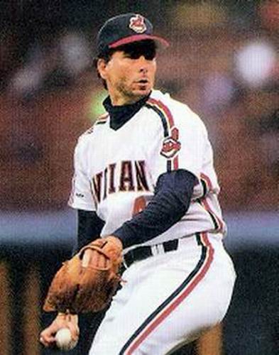 MAJESTIC  TOM CANDIOTTI Cleveland Indians 1990 Cooperstown