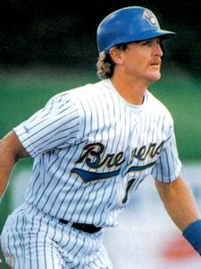 MILWAUKEE BREWERS  1990's Away Majestic Throwback Customized