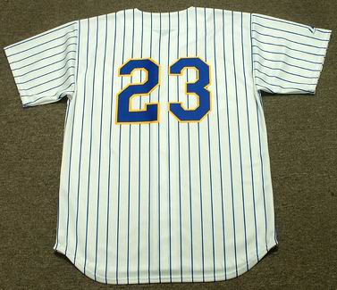 MAJESTIC  GREG VAUGHN Milwaukee Brewers 1993 Cooperstown Baseball Jersey